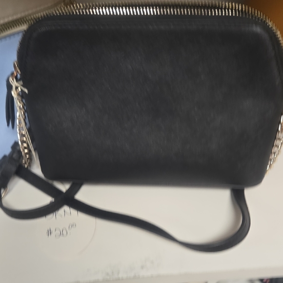 DKNY Black and Gold Crossbody Bag - Picture 5 of 5